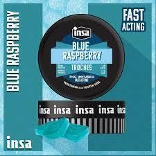 INSA Blue Raspberry RSO Troches 20mg ea | 20-Pack