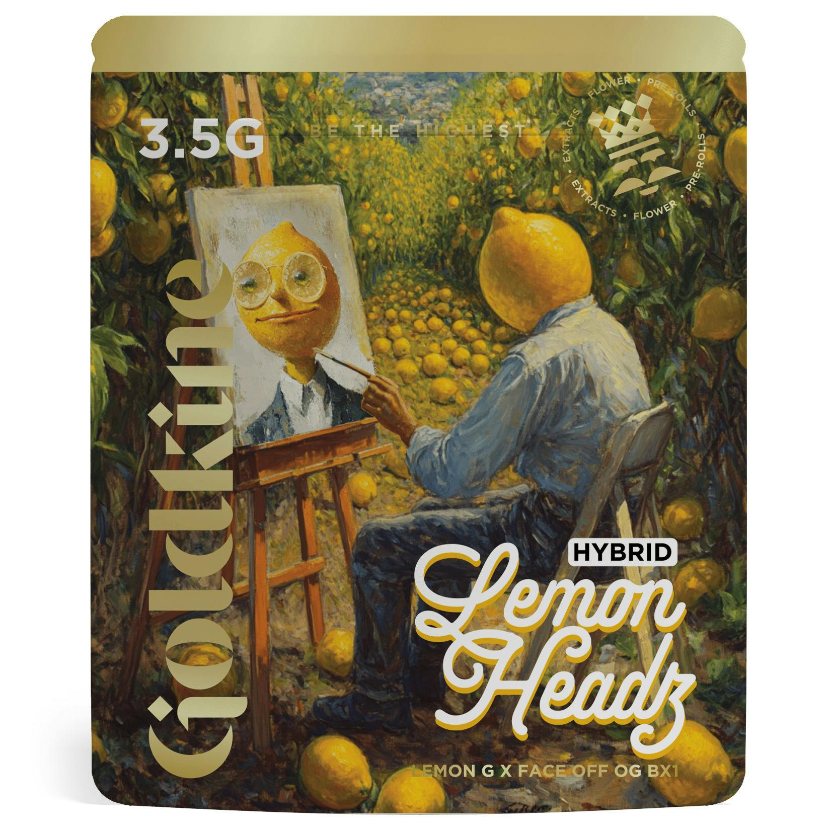 Goldkine - 3.5g Prepack - Lemon Headz