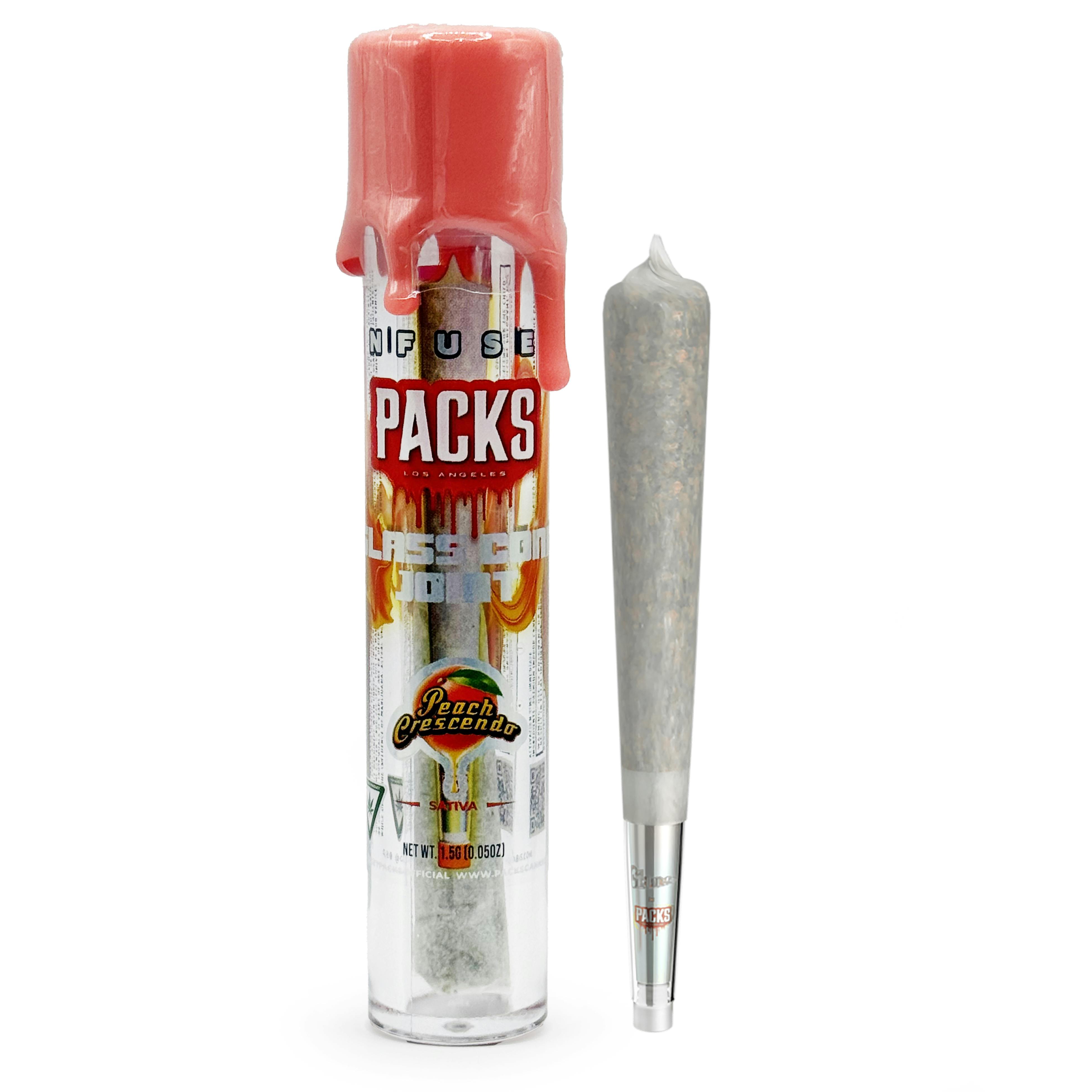 Packwoods - 1.5g Infused Preroll - Peach Crescendo