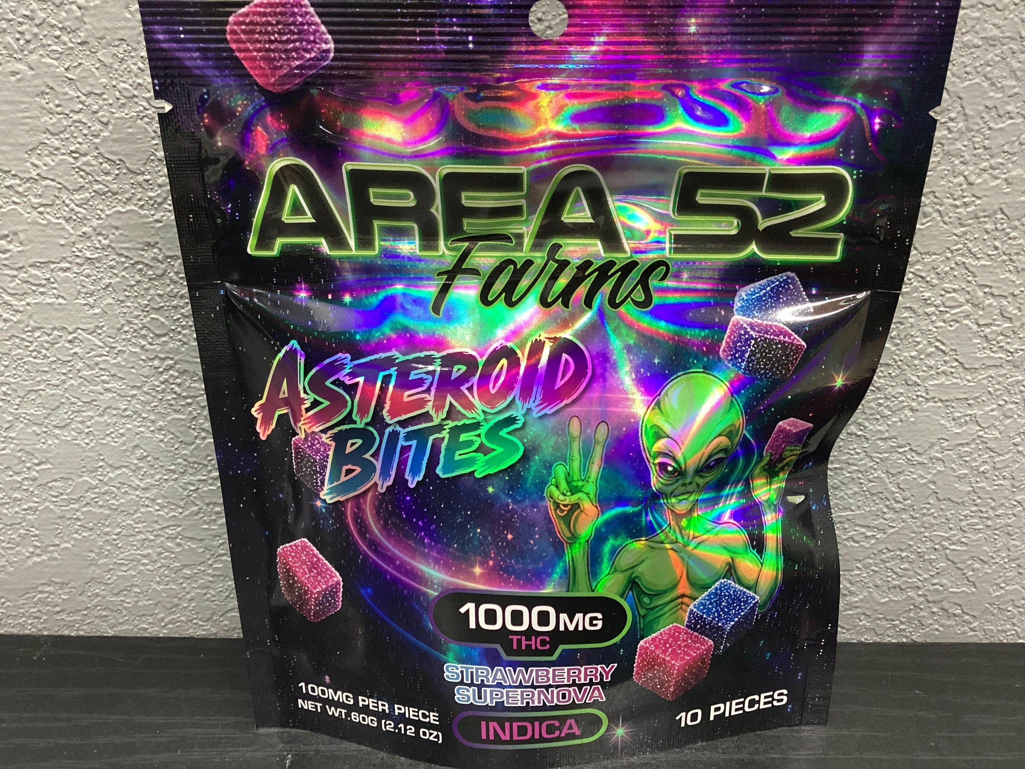 Asteroid Bites Strawberry Supernova