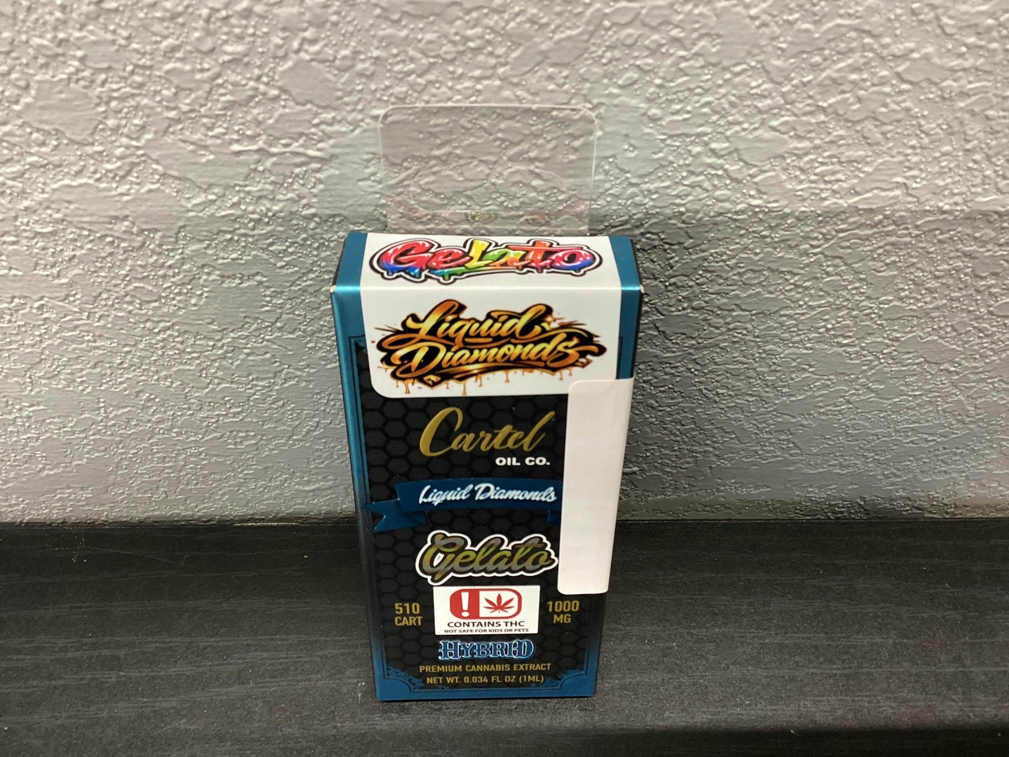 Cartel Oil Co-510 1G-Liquid Diamonds-Hybrid-Gelato