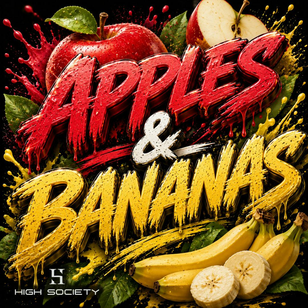 High Society - 28g Prepack - Apples & Bananas