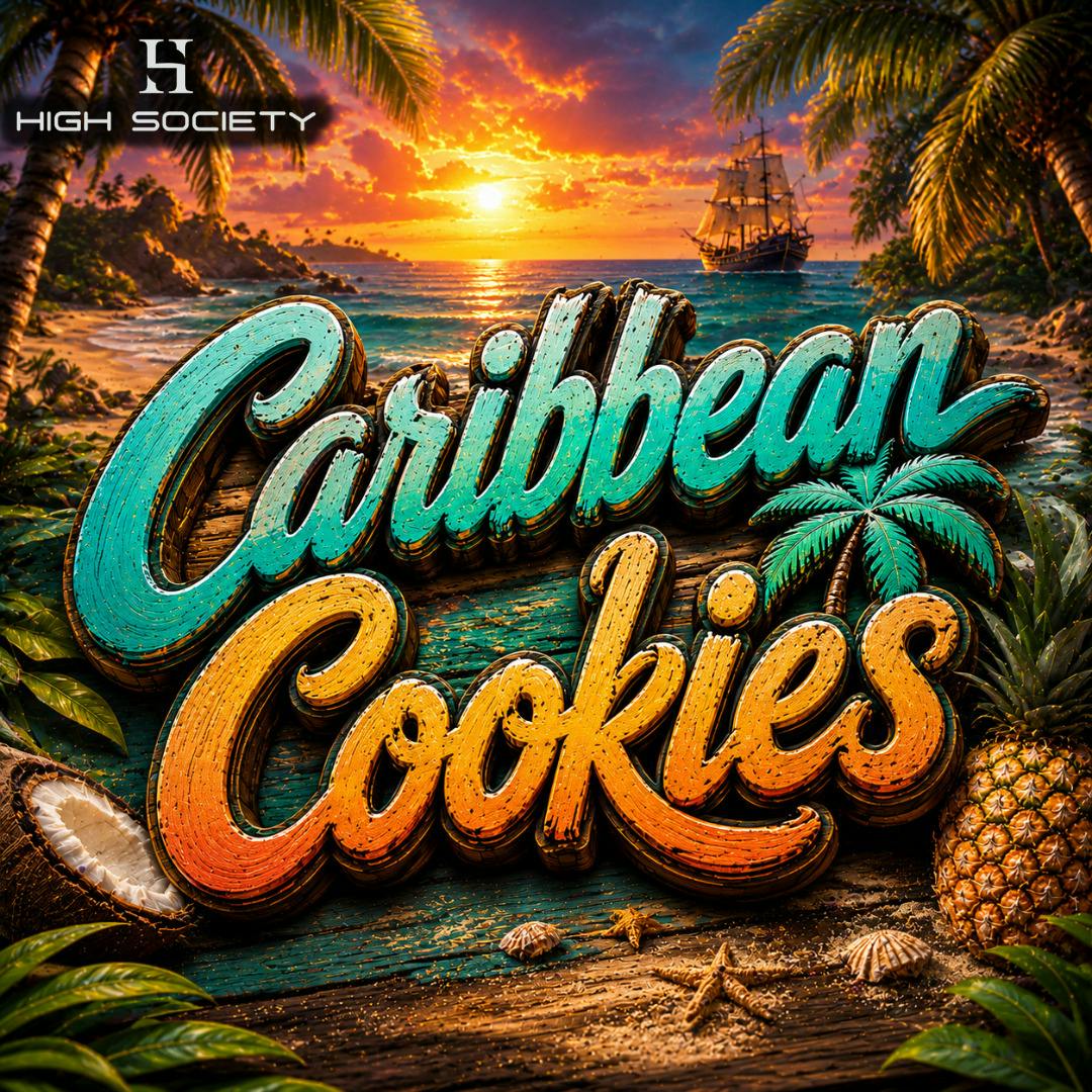 High Society - 28g Prepack - Caribbean Cookies