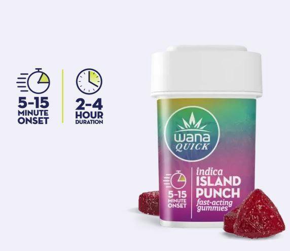 Island Punch Quick Gummies