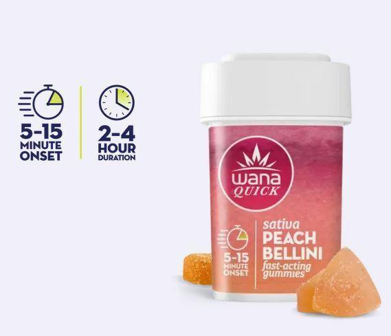 Peach Bellini Quick Gummies