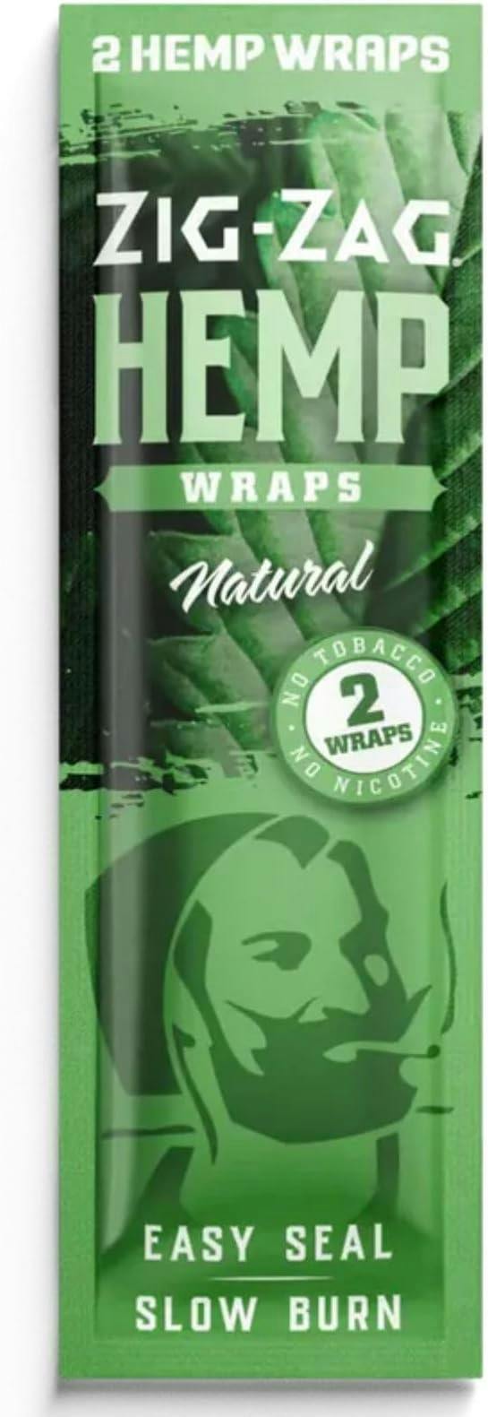 Zig-Zag | Hemp Wraps | Natural | at High End New York