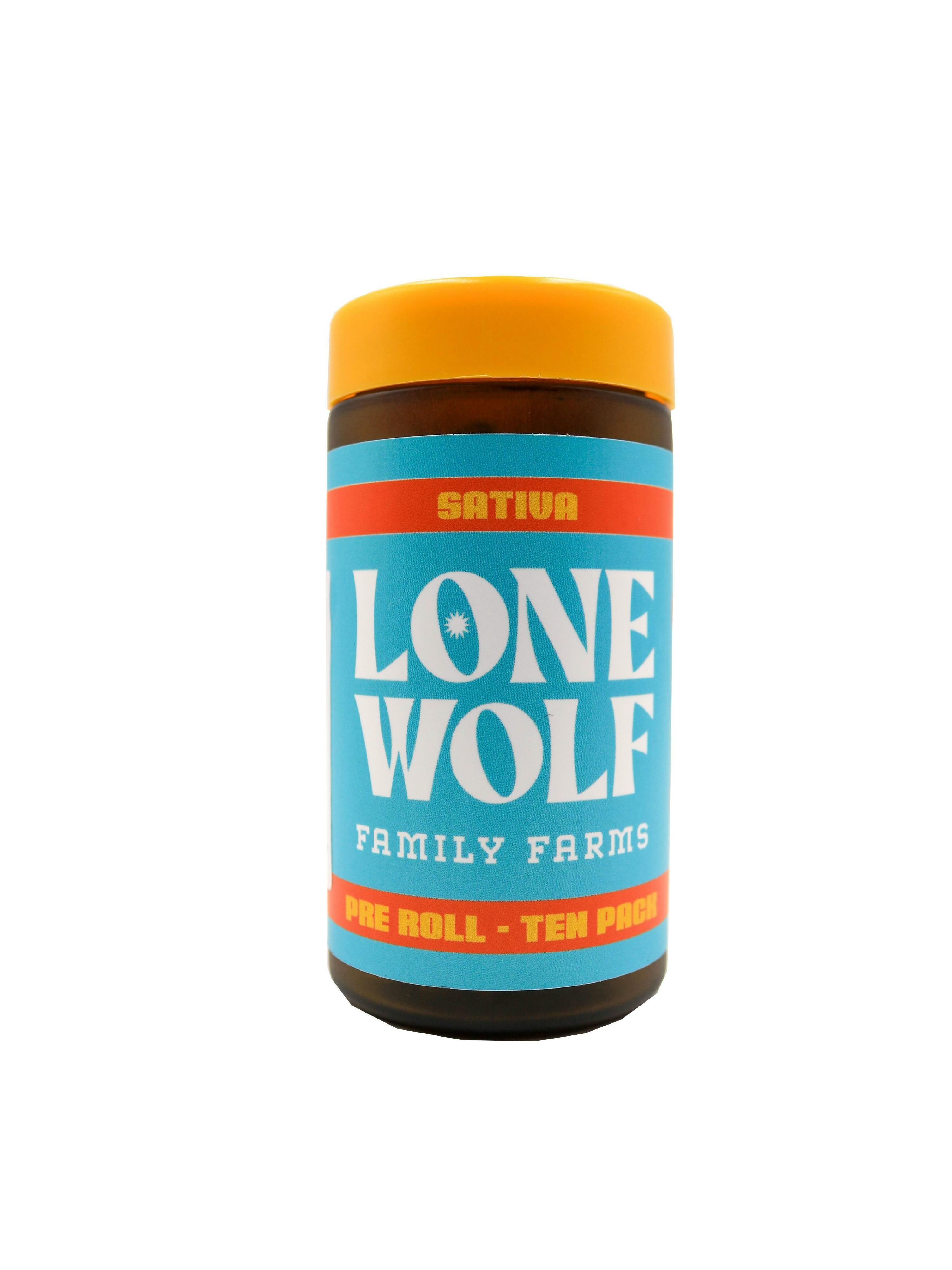 Lone Wolf 10PK Sundown Sherbert 15g - Indica