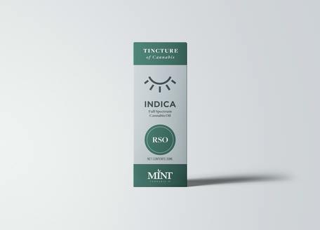 Mint Company Tincture RSO 1000mg - Indica