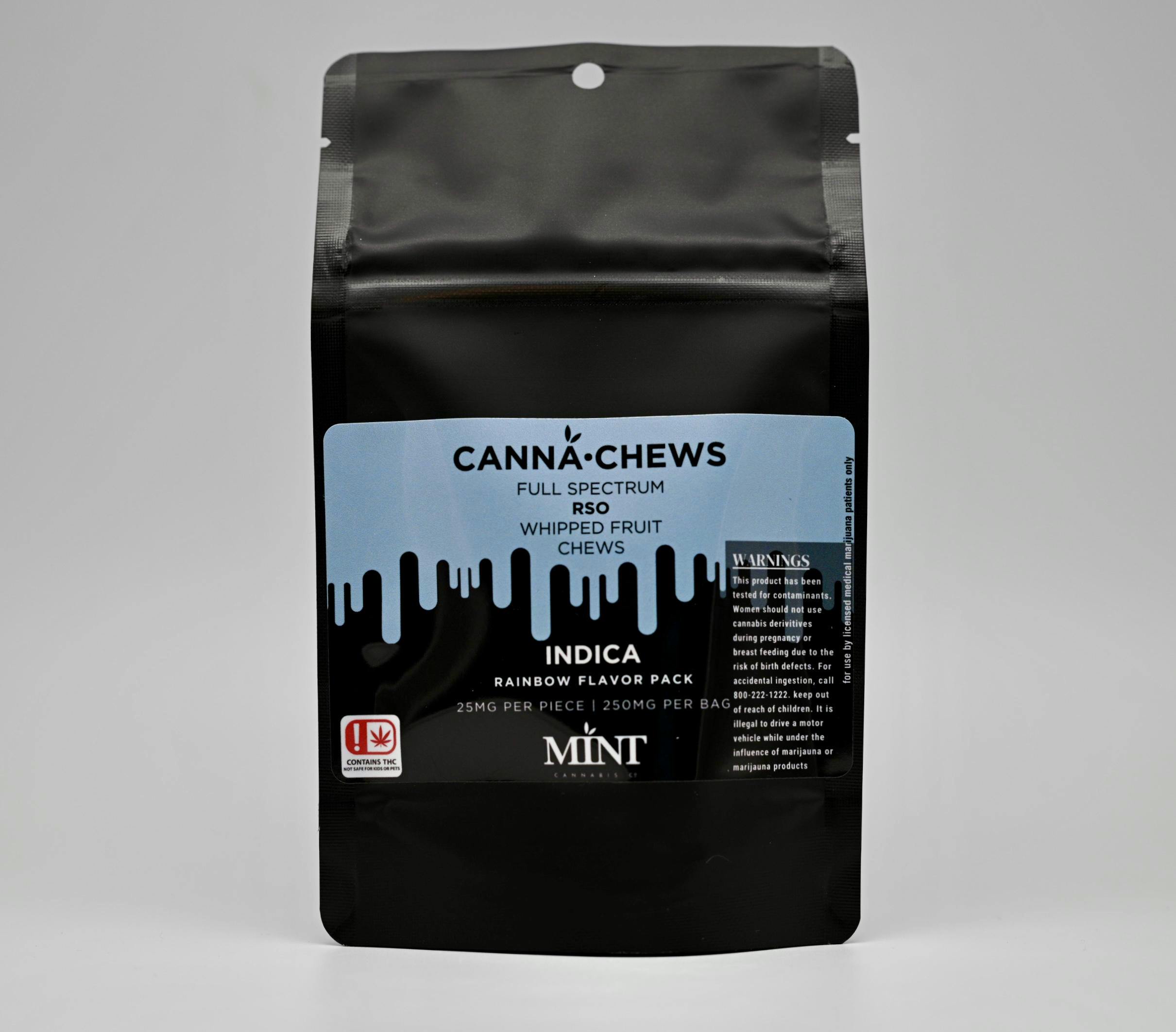 Mint Company RSO Fruit Chews 250mg - Indica