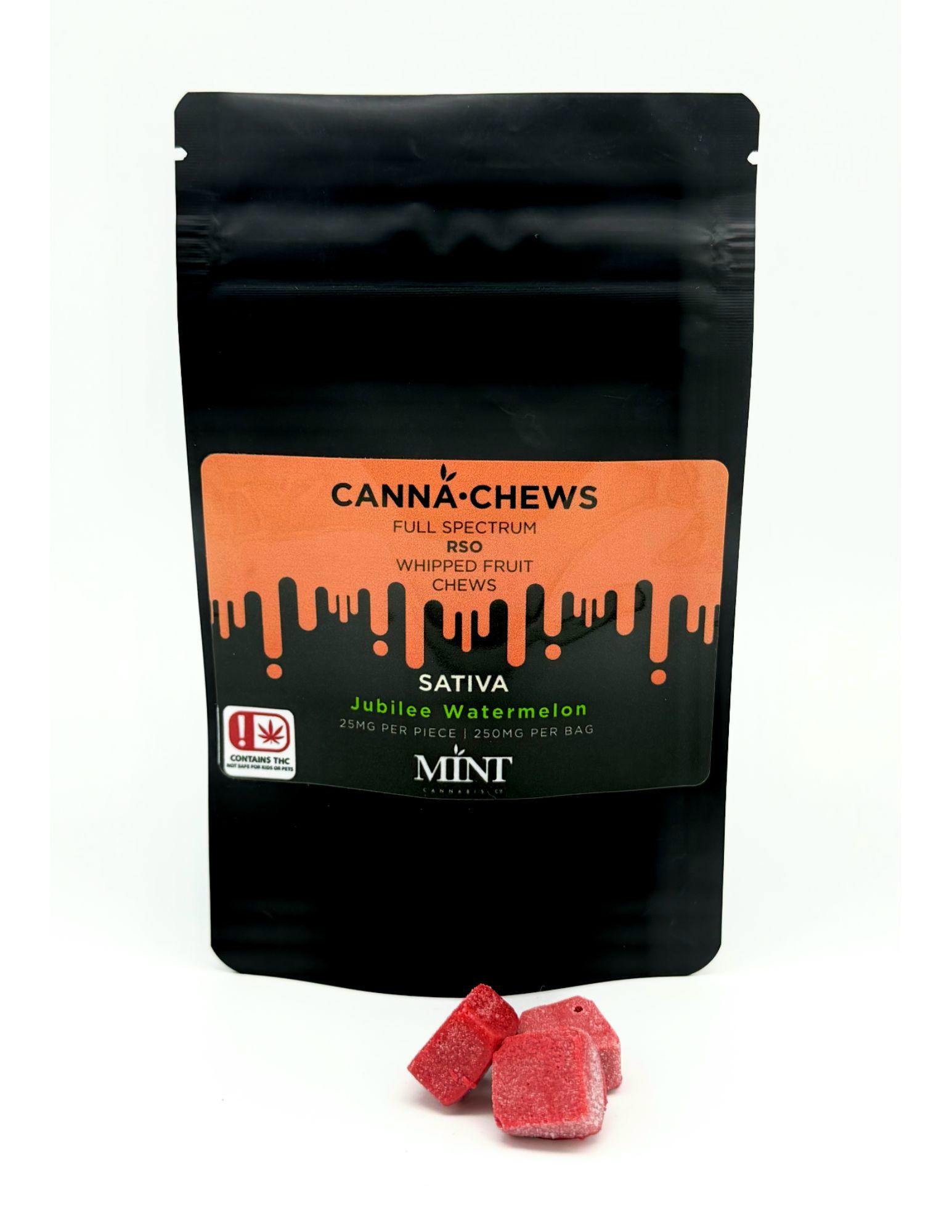 Mint Company RSO Fruit Chews 250mg - Sativa