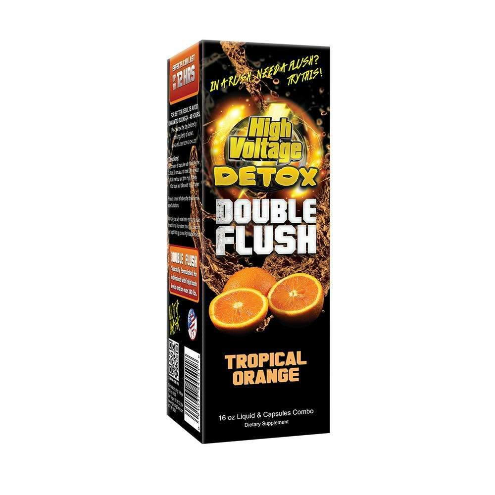 High Voltage Double Flush - Tropical Orange