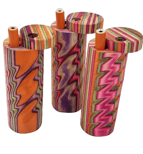 Round Dugout Colorful 4"
