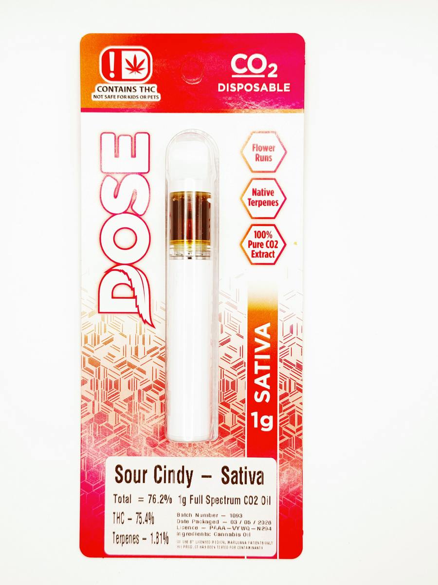 Dose Disposable Bitter Sweet 1g - Sativa