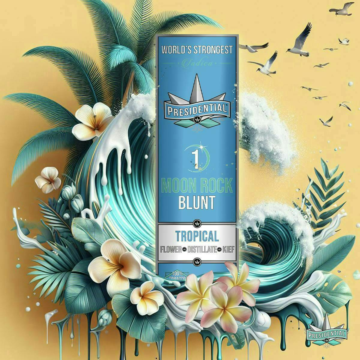 Tropical | Moon Rock Infused Blunt | 1.5g