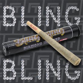 Bling Bling | Diamond Infused Pre-Roll | Powerhouse Peach - 1.3g