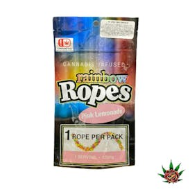 Eden Rose | Rainbow Ropes | Pink Lemonade - 125mg