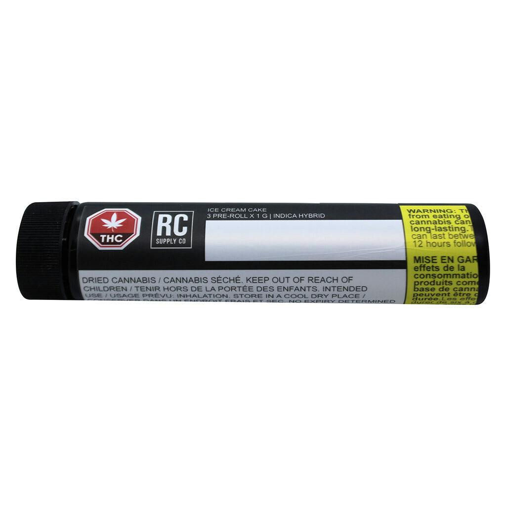 Ice Cream Cake Pre-Roll 3x1g - Ice Cream Cake Pre-Roll 3x1g Pre-Rolls