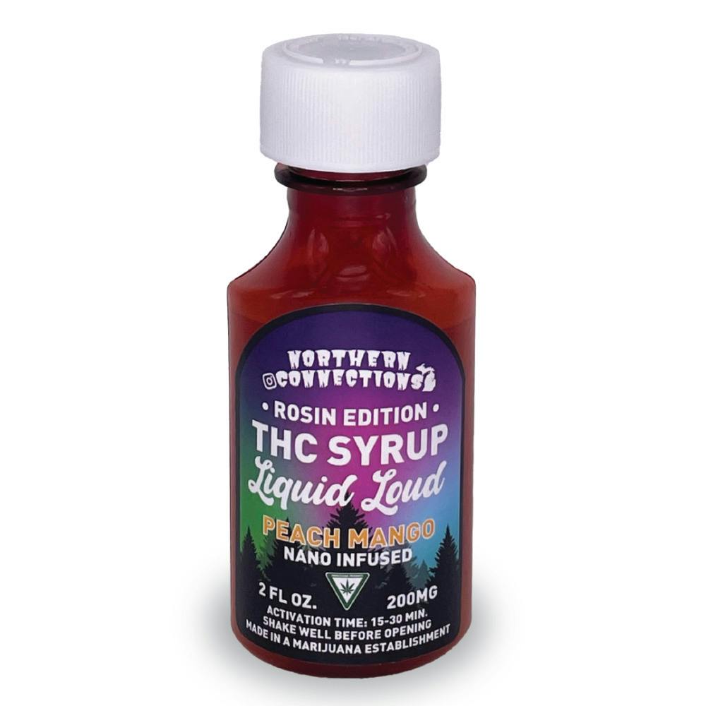 Liquid Loud 200mg Rosin Syrup Peach Mango
