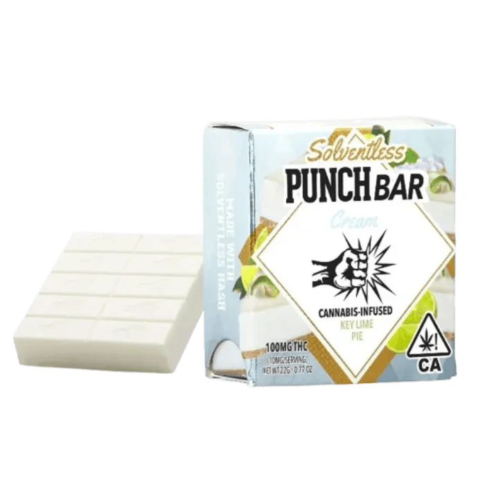 Key Lime Pie Chocolate Solventless Chocolate Bar Single 100MG