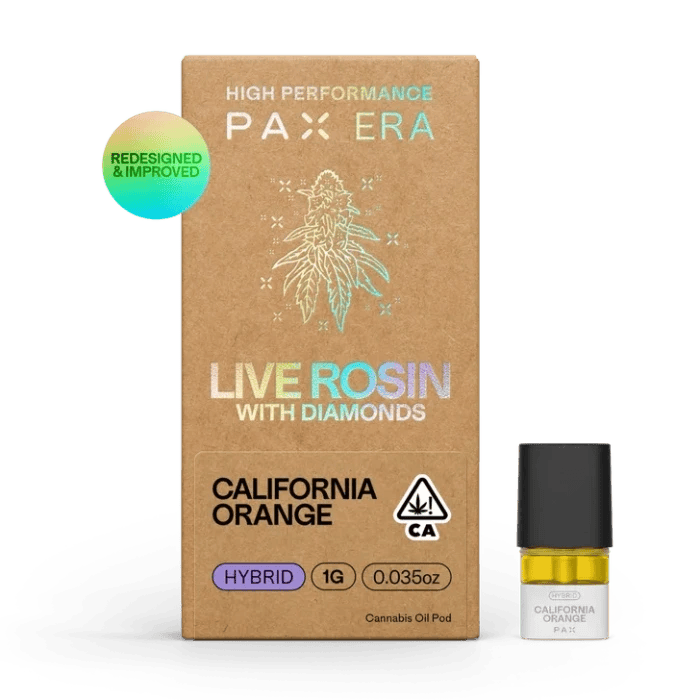 California Orange Live Rosin Pod 1G
