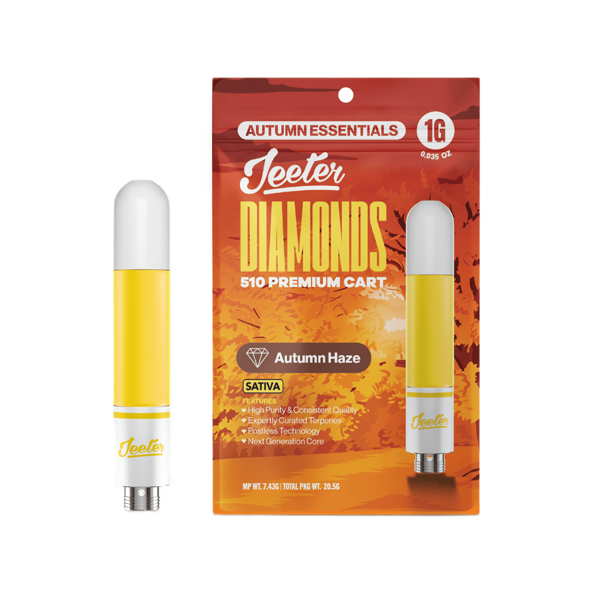 Autumn Haze Liquid Diamonds Cartridge 1G