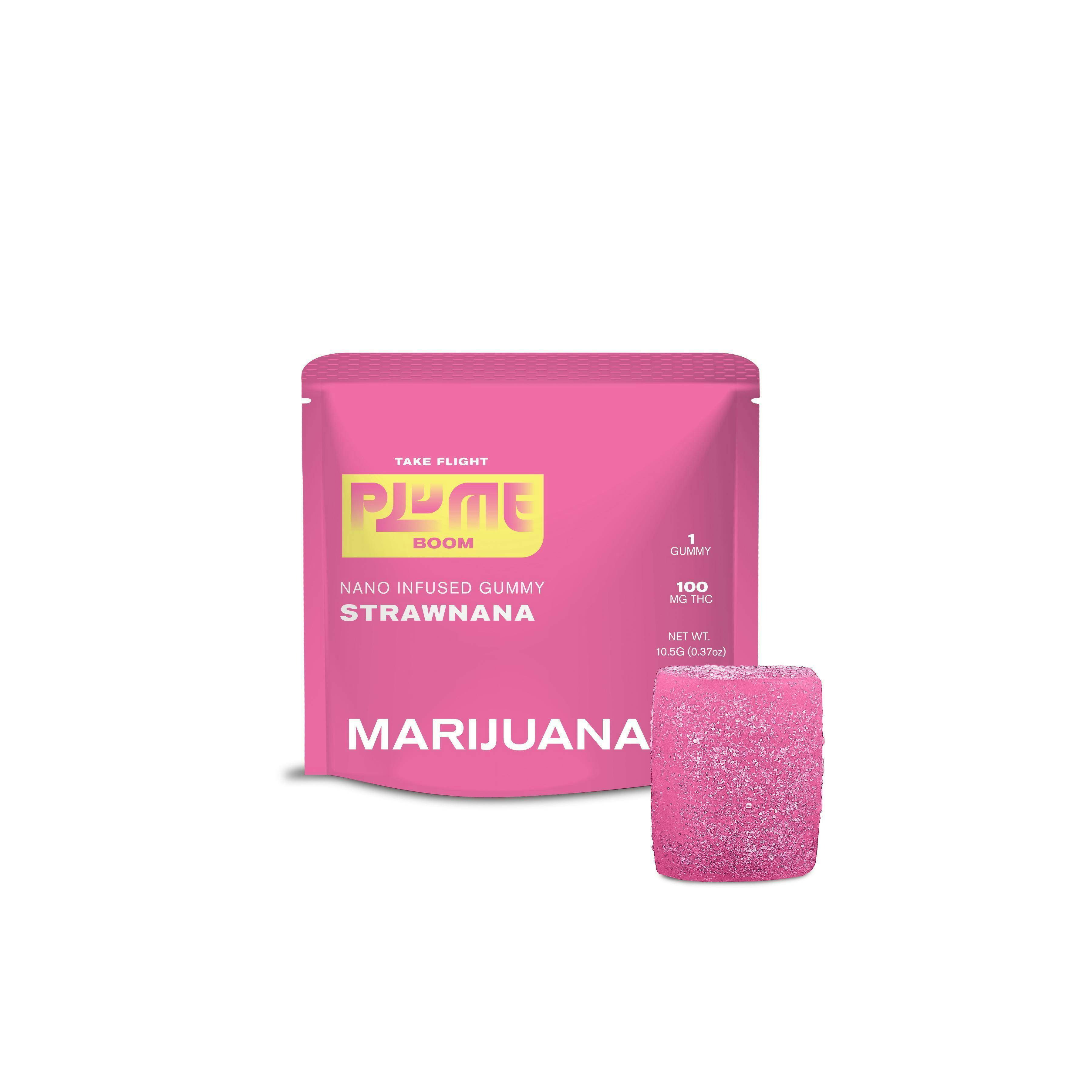 Strawnana | Single Serve | BOOM Gummy