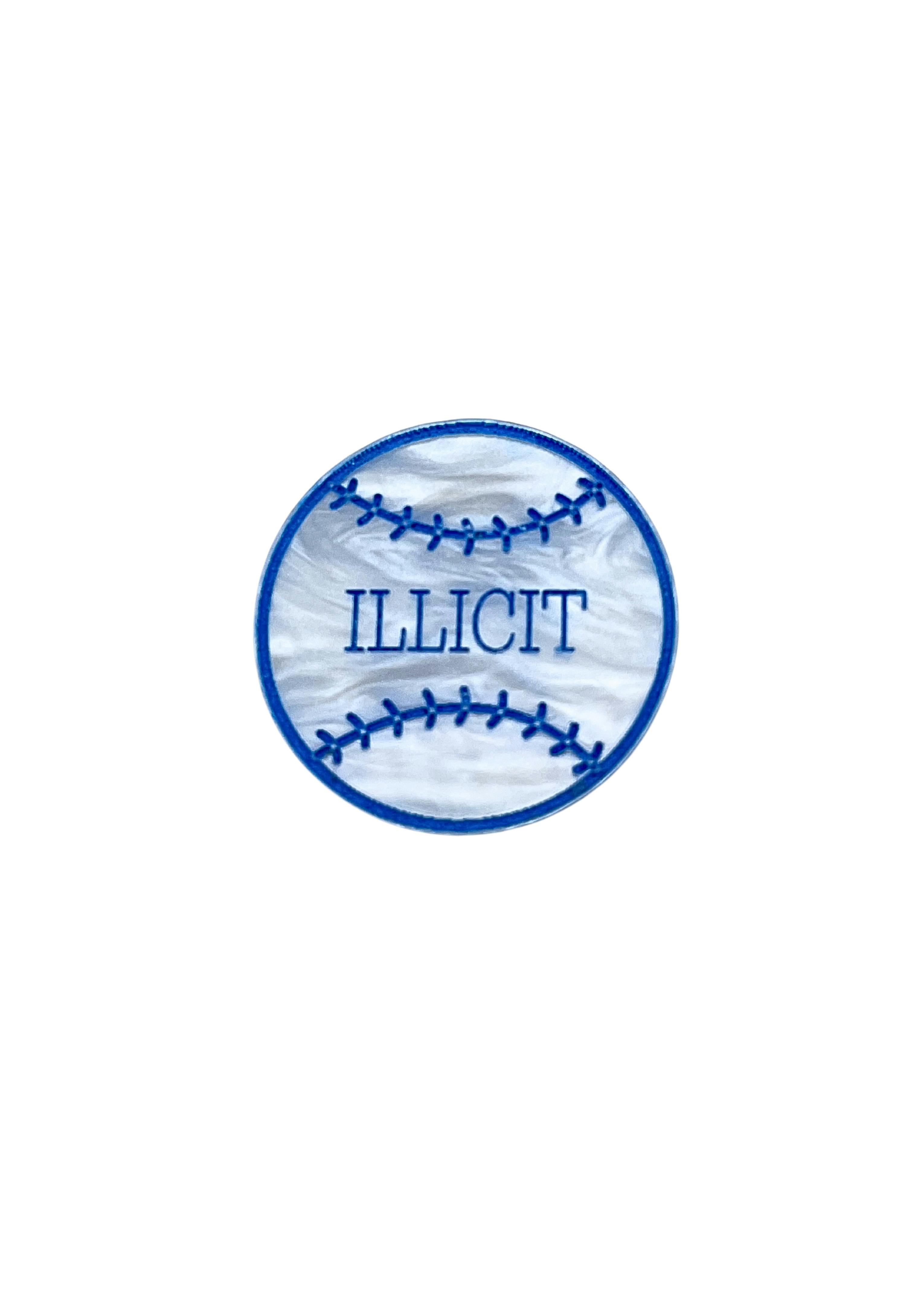 Illicit Baseball Magnet
