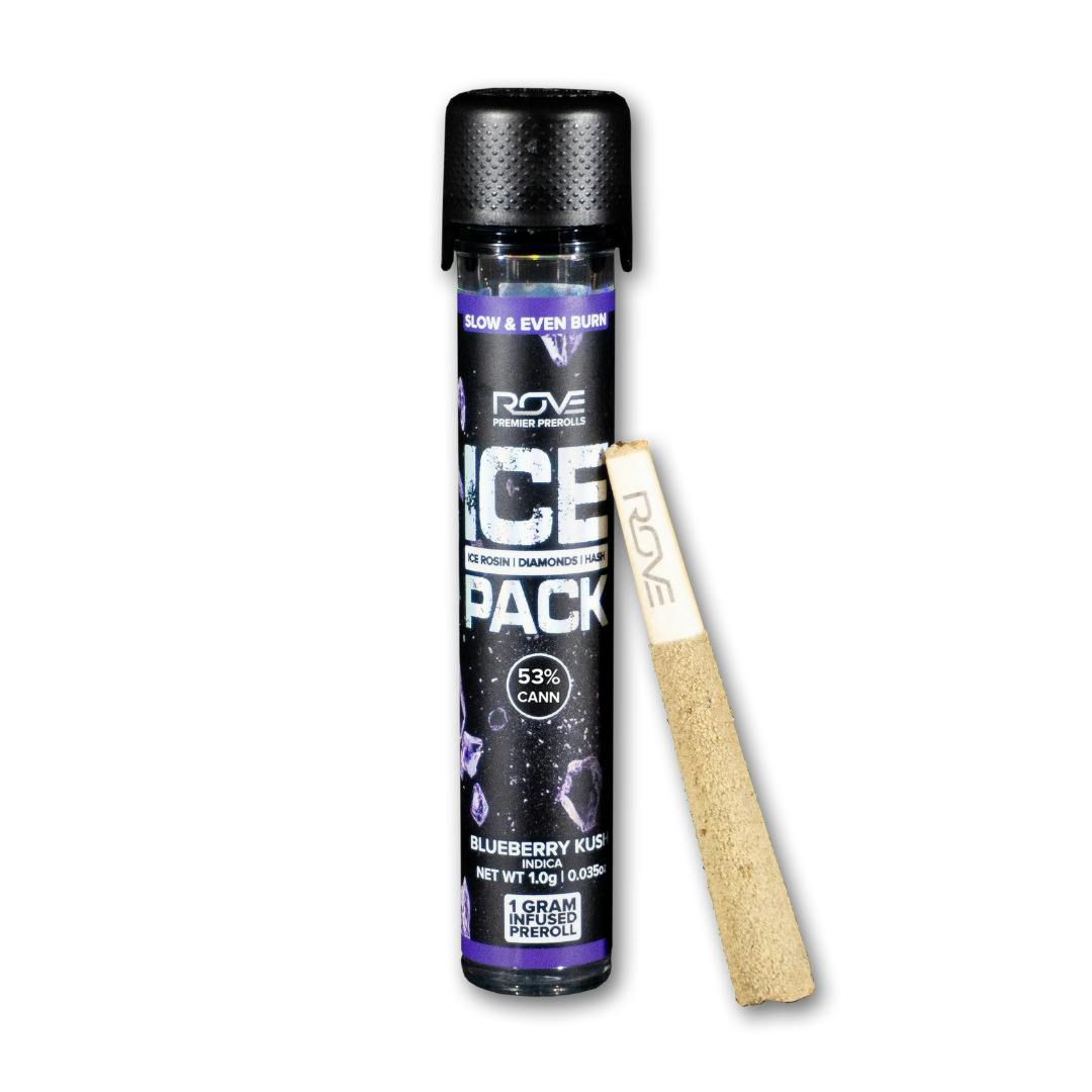 Blackberry Kush | Ice Pack Infused Pre-Roll 1g (1ct)