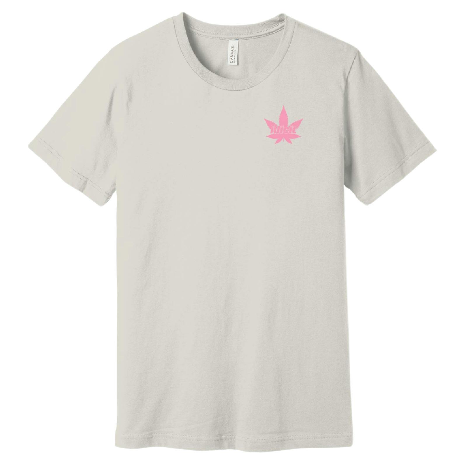 Illicit Leaf Logo T-Shirt | Pink
