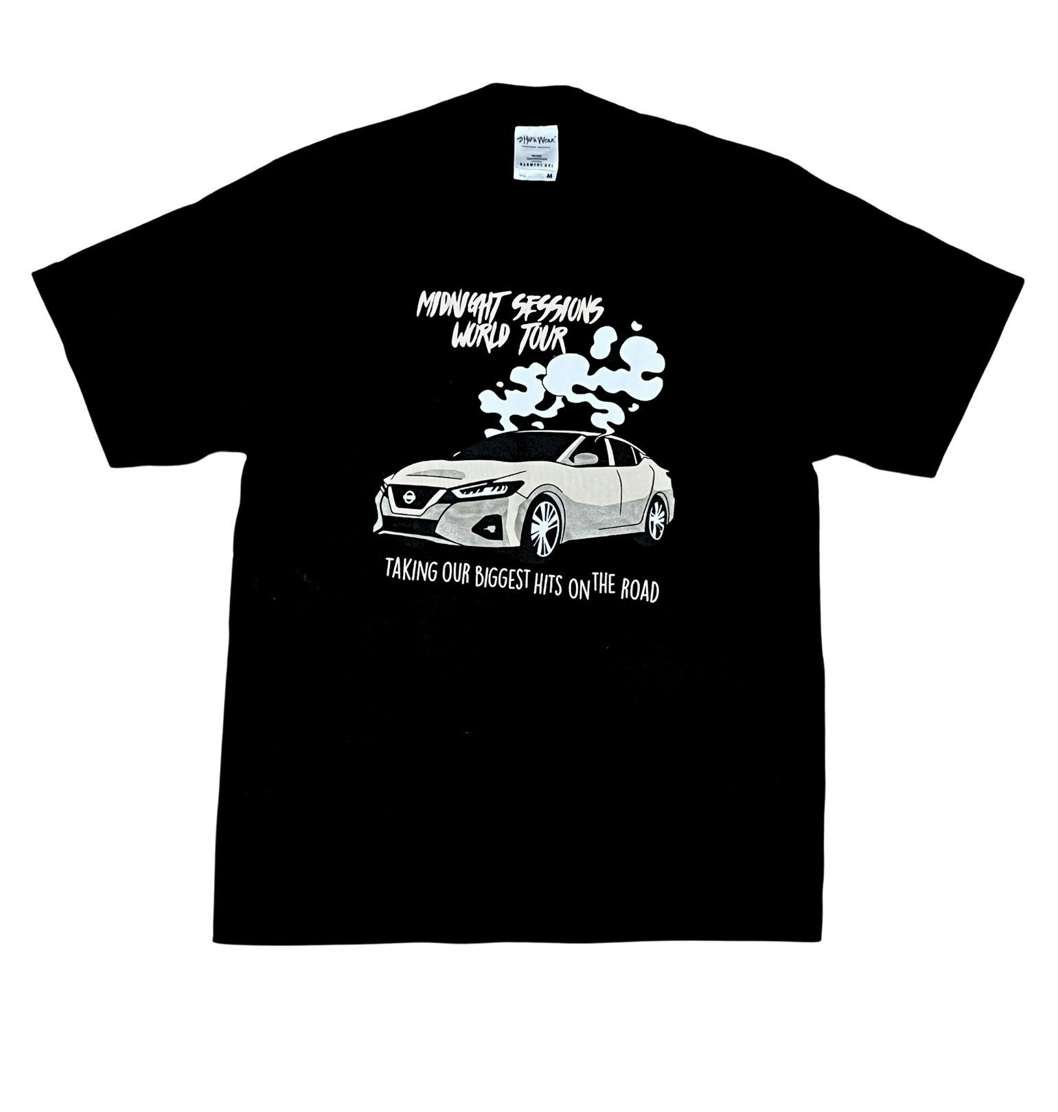 Midnight Sessions T-Shirt | Black Medium
