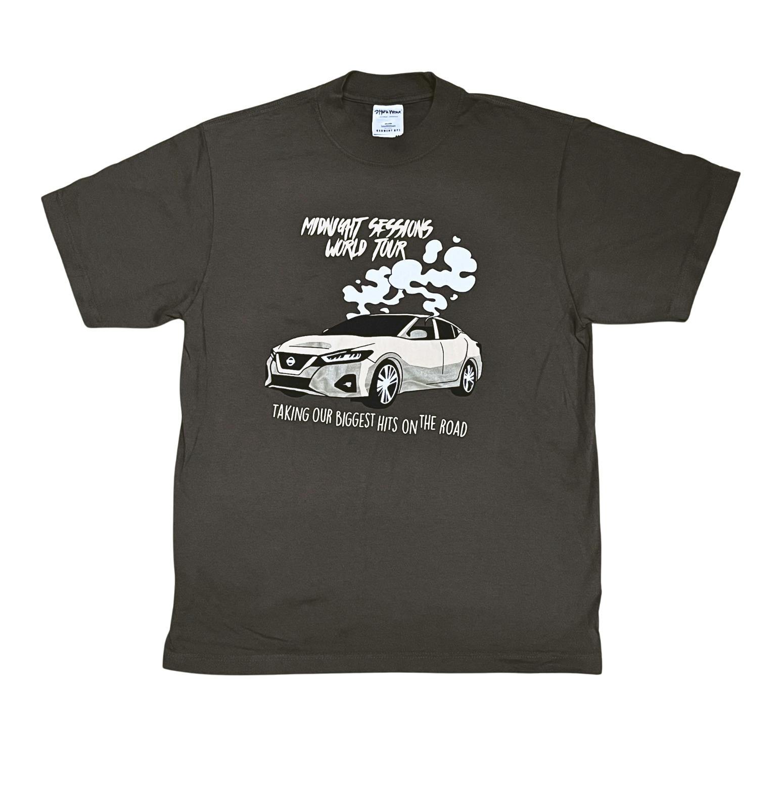 Midnight Sessions T-Shirt | Mocha Large