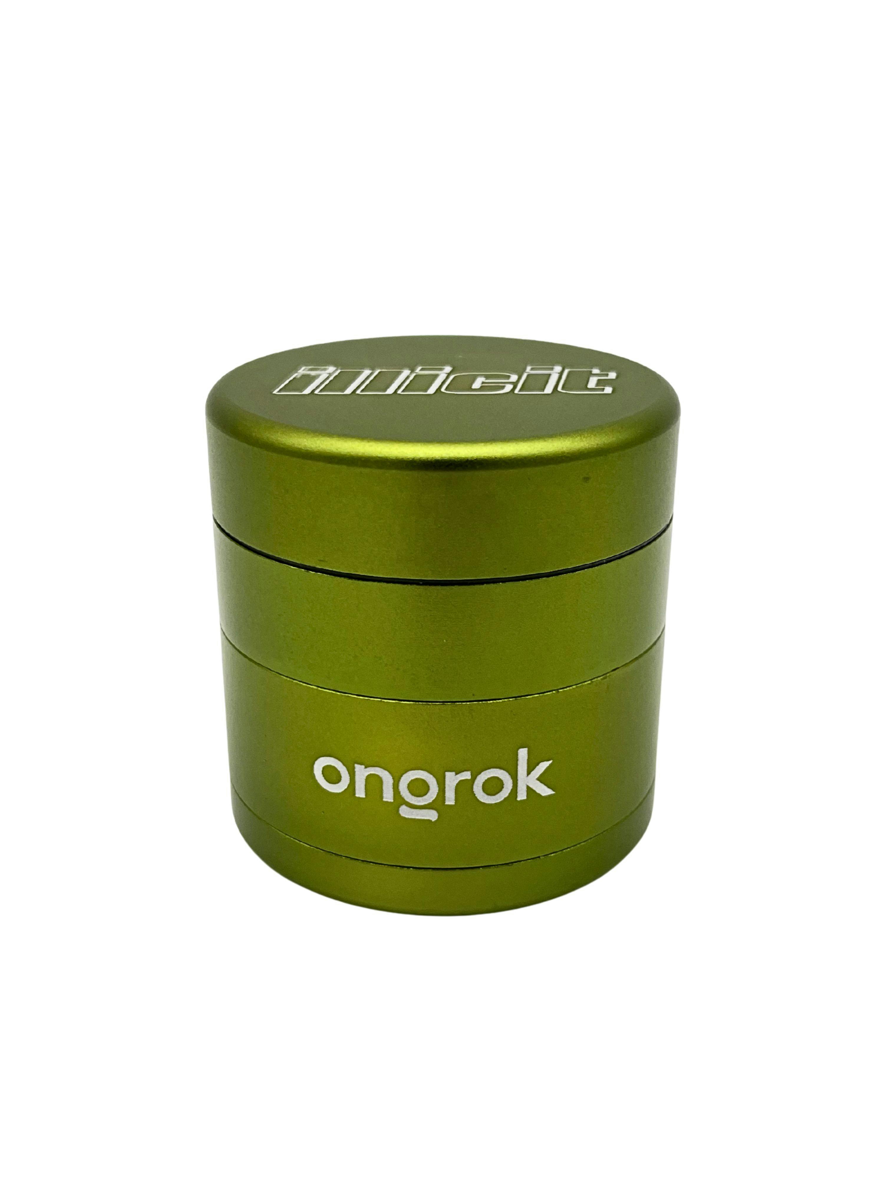ONGROK ILLICIT MINI 4 PIECE GRINDER GREEN