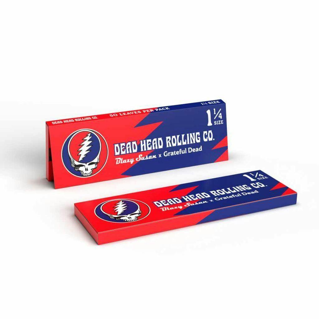 Blazy Susan Dead Head 1 1/4 Papers Booklet at Zen Leaf Cannabis Dispensary