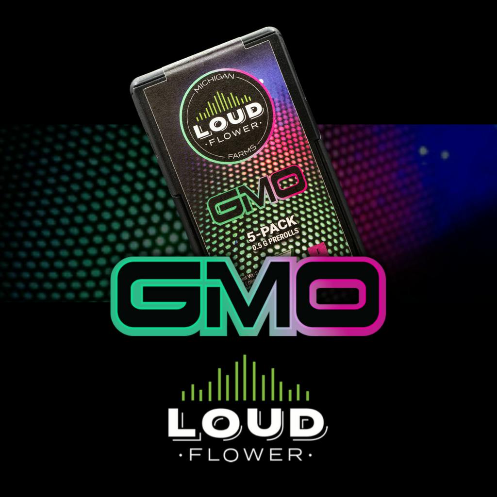 MI Loud Flower Farms GMO Pre-Rolls 2.5g [5pk]