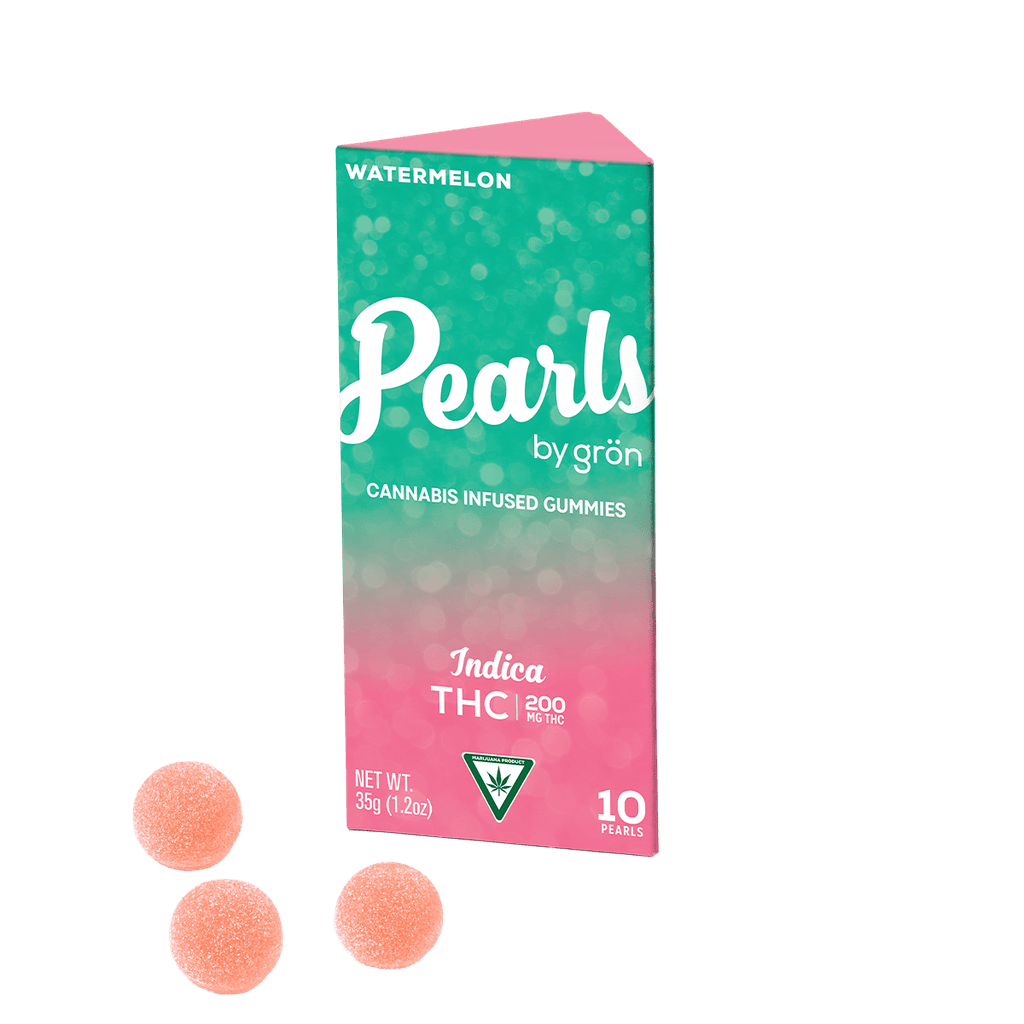 Gron Pearls Watermelon Gummy 200mg [10pk] Candy