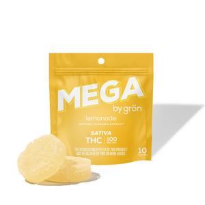 Grön Lemonade Megas 2 Pack | 100mg