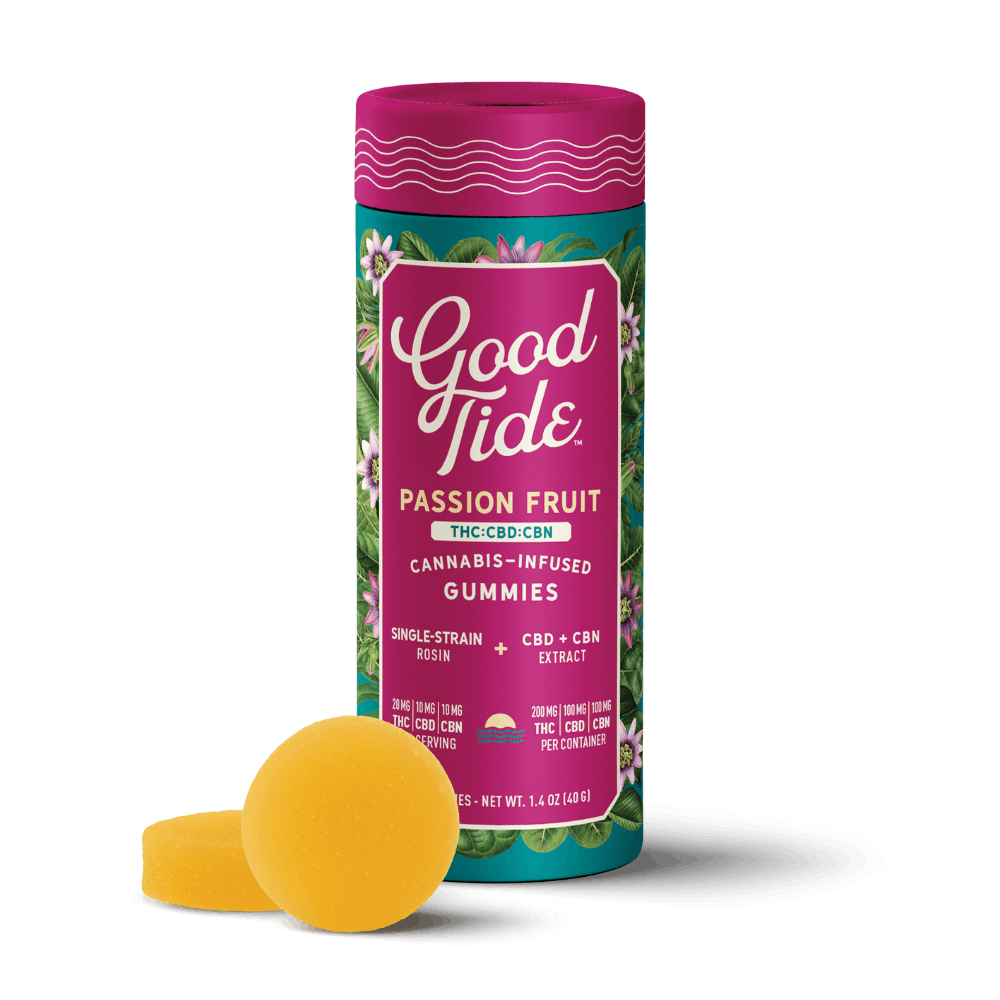 Good Tide Passion Fruit 1:1:1 Live Rosin 10 Pack | 10mg