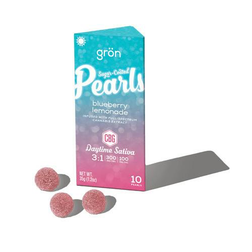 Grön 3:1 Blueberry Lemonade Pearls 10 Pack | 100mg