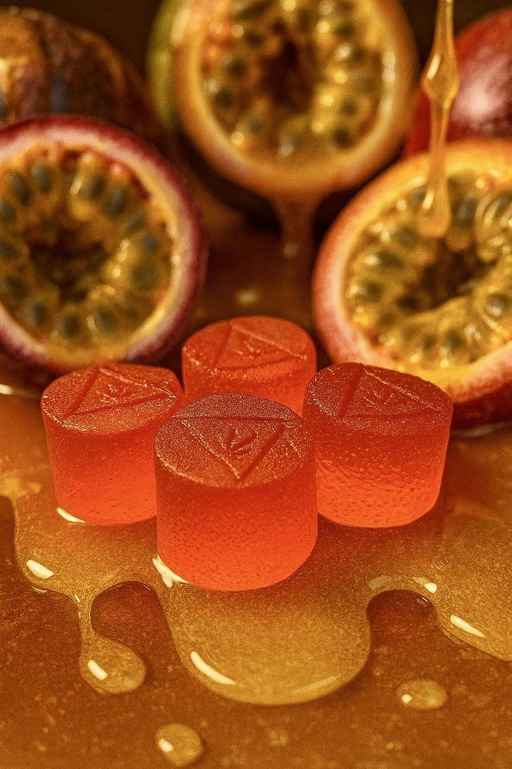 MGB Flatheadz Passion Fruit Gummies 5 Pack | 100mg