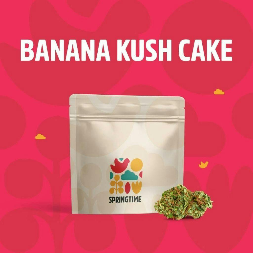 Springtime Banana Kush Cake Flower 3.5g