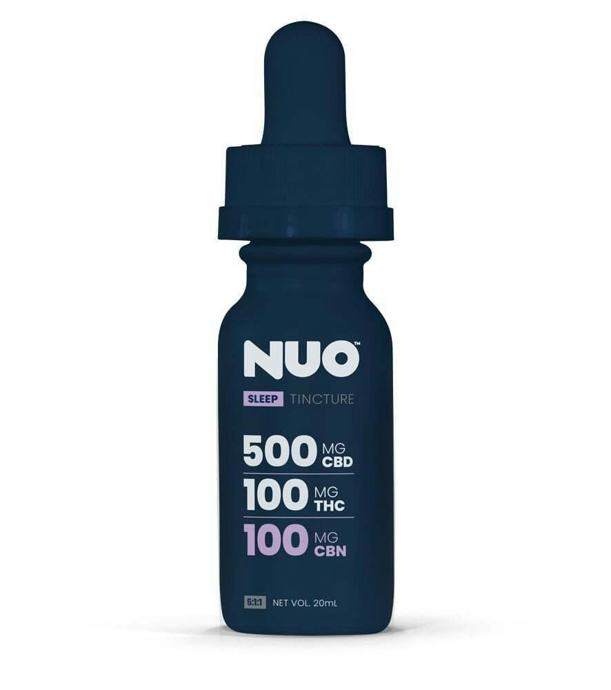 NUO | Tincture | Sleep 5:1:1 (500 mg CBD : 100 mg THC : 100 mg CBN)| 20 mL