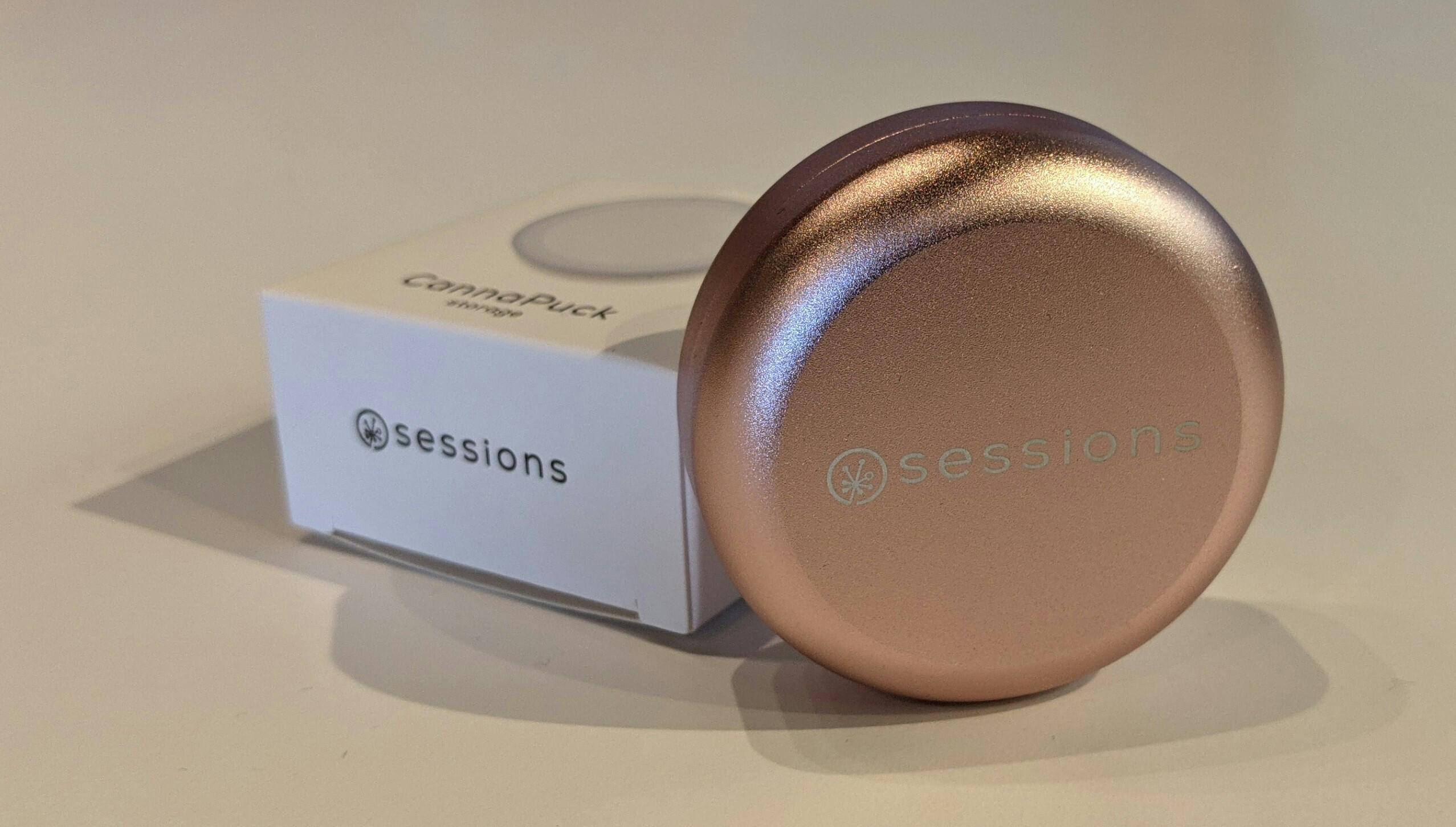 Cannapuck Storage - Rose Gold