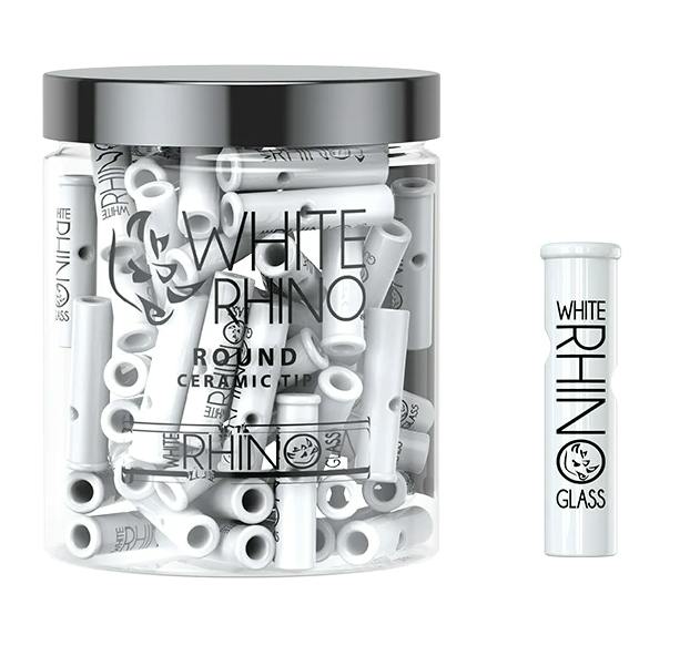 Ceramic Round Tip - 9mm - White