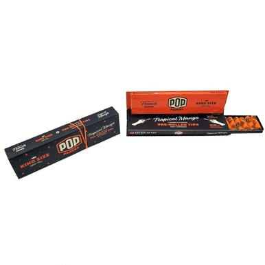 Rolling Papers + Flavoured Tips - King Size - Tropical Mango