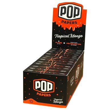 Rolling Papers + Flavoured Tips - 11/4" - Tropical Mango