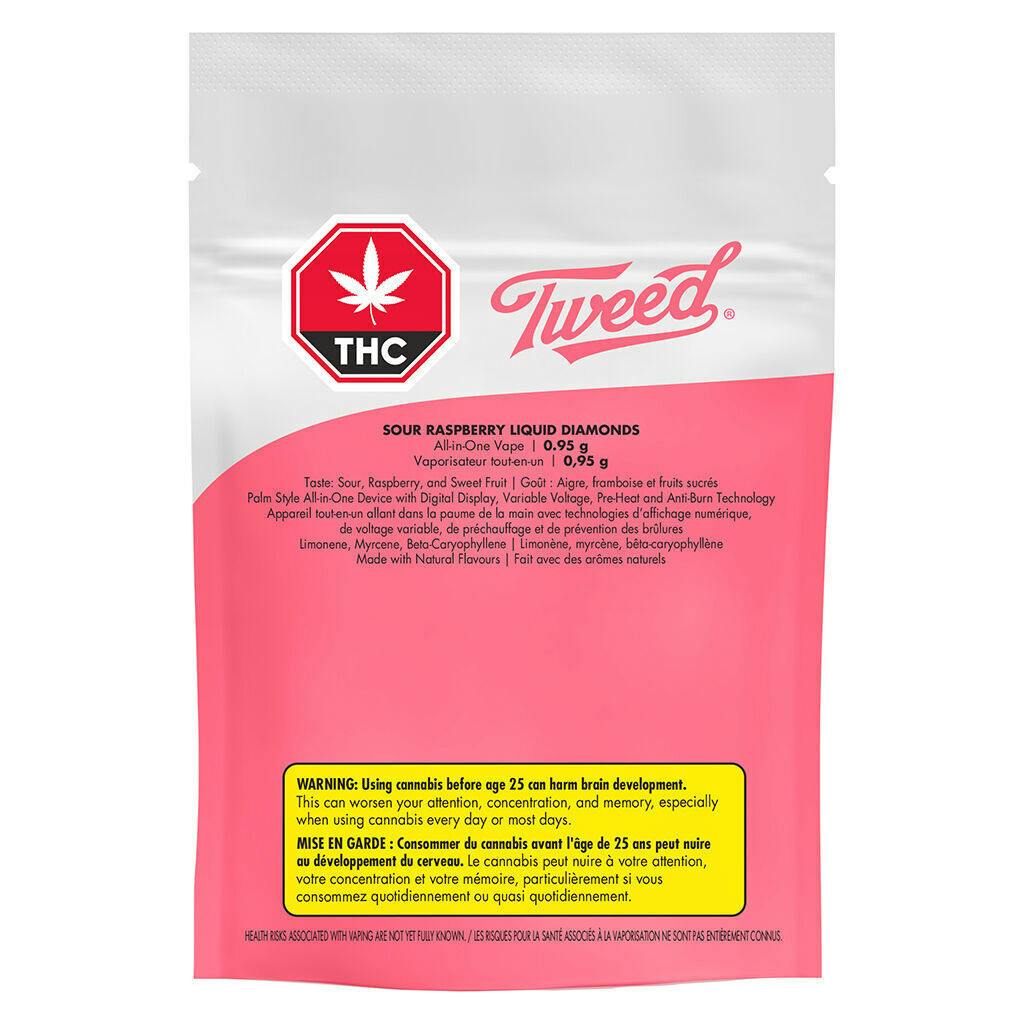Sour Raspberry Liquid Diamonds All-in-One - 0.95g