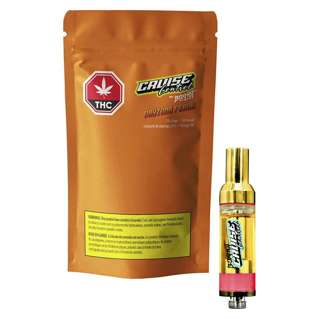 Daytona Peach THC + CBG 510 Thread Cartridge - 2g