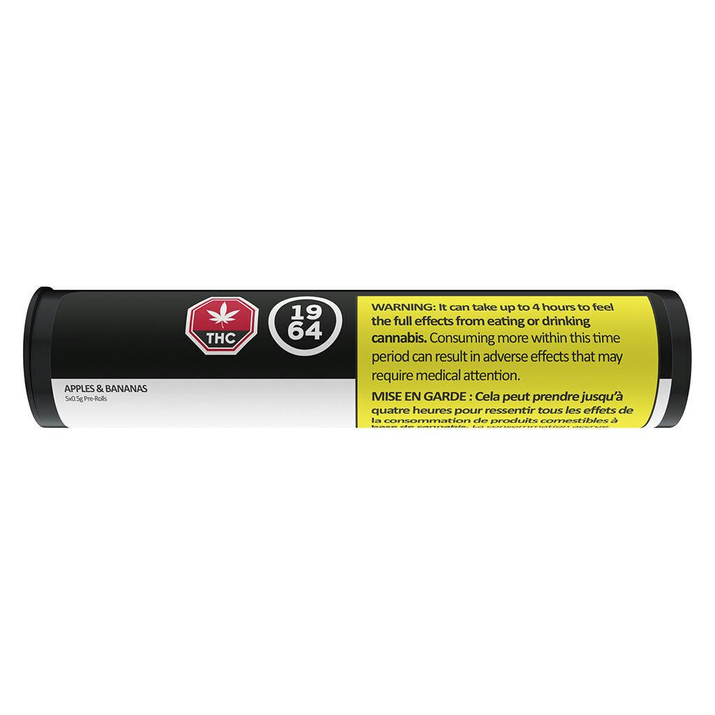 Apples & Bananas Pre-Rolls - 5x0.5g
