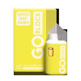 GDF: GO Block Vape | Peach Tea | All-In-One