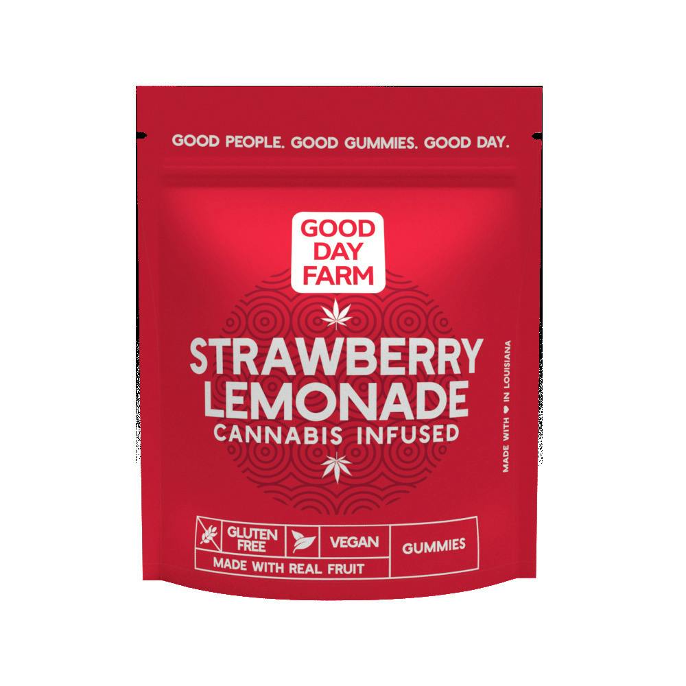 GDF: Gummies | Strawberry Lemonade | 200mg | 10pk at Good Day Farm Bossier City